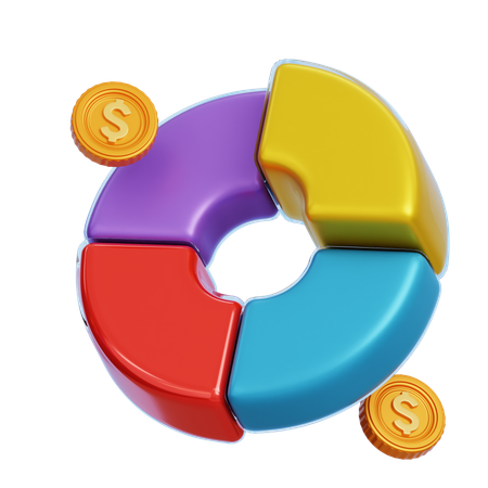 Financial Report  3D Icon