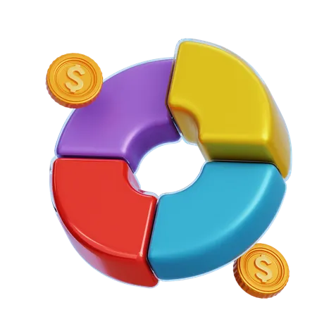 Financial Report  3D Icon