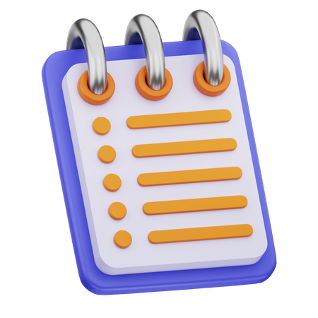 Financial Report  3D Icon