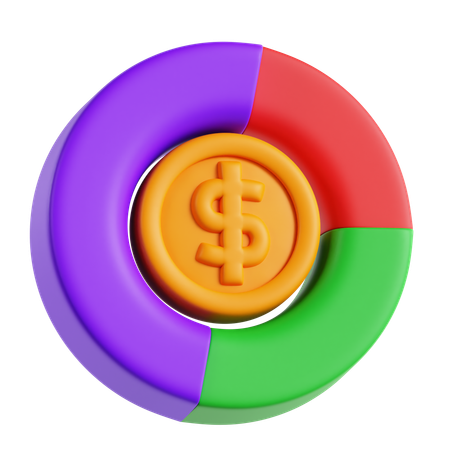 Financial Report  3D Icon
