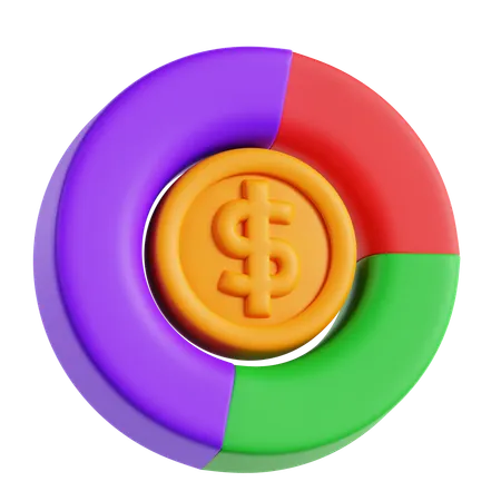 Financial Report  3D Icon