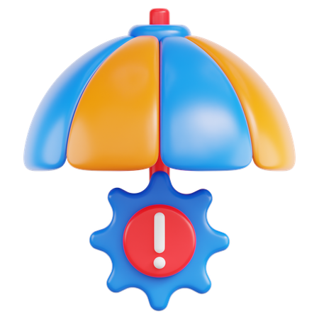 Financial Risk  3D Icon