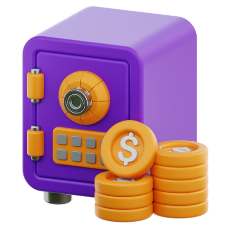 Financial Security  3D Icon