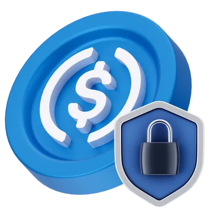 Financial security  3D Icon