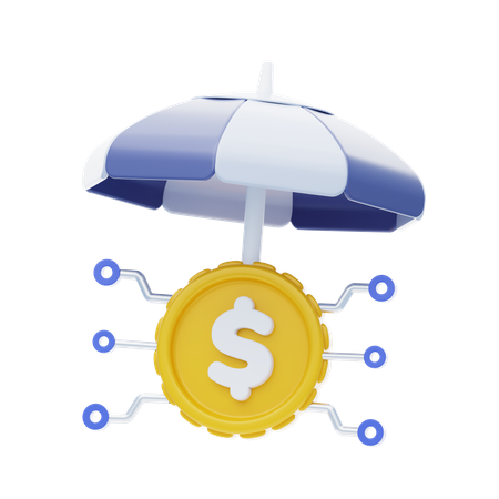 Financial security  3D Icon