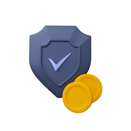 Financial security  3D Icon