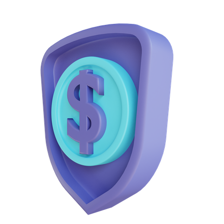 Financial Security  3D Illustration