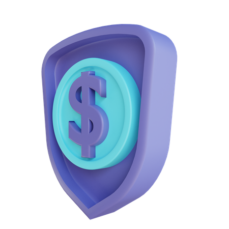 Financial Security 3D Illustration