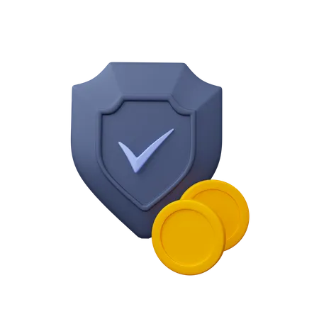 Financial security  3D Icon