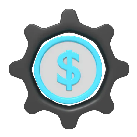 Financial Setting 3D Icon