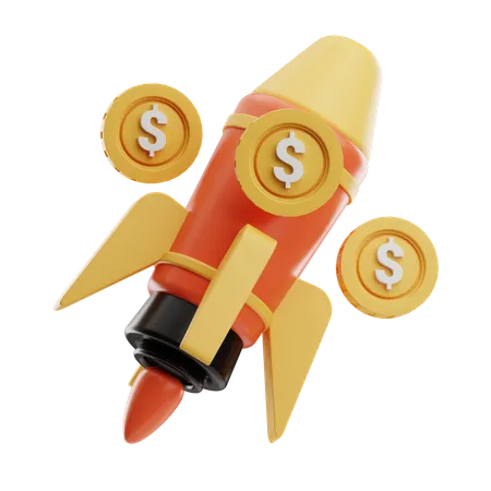 Financial Startup  3D Icon