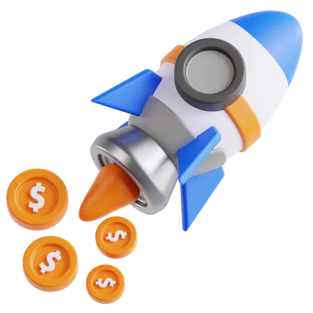 Financial Startup  3D Icon