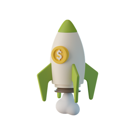 Financial Startup  3D Icon