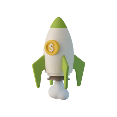 Financial Startup  3D Icon