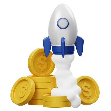 Financial Startup  3D Icon