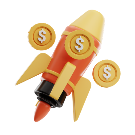 Financial Startup  3D Icon