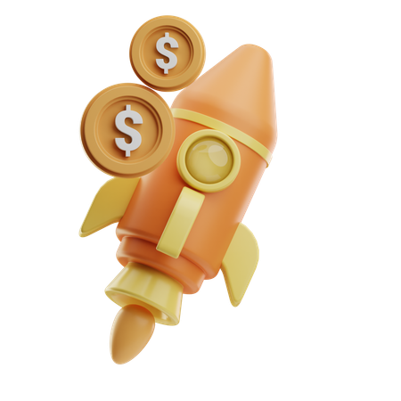 Financial Startup  3D Icon