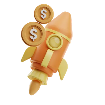 Financial Startup  3D Icon
