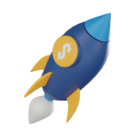 Financial Startup  3D Icon