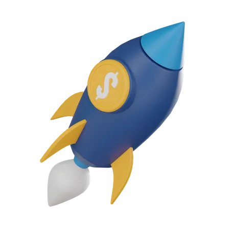 Financial Startup  3D Icon