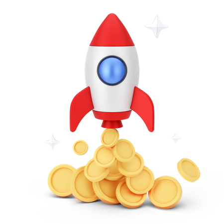Financial Startup 3D Icon