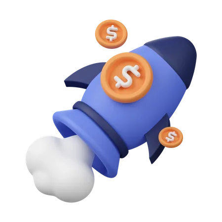 Finance Startup 3D Icon