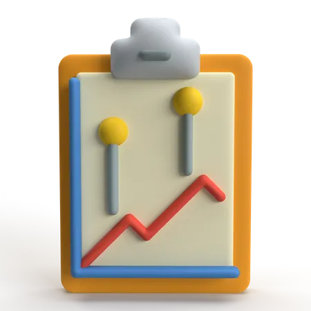 Financial Statements  3D Icon