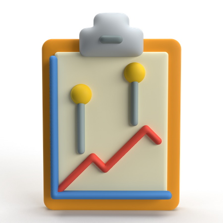 Financial Statements  3D Icon