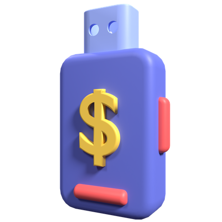 Financial Storage  3D Icon