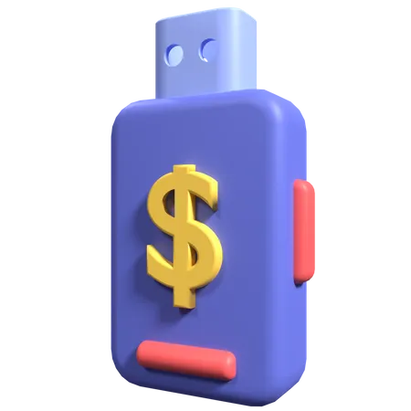 Financial Storage  3D Icon