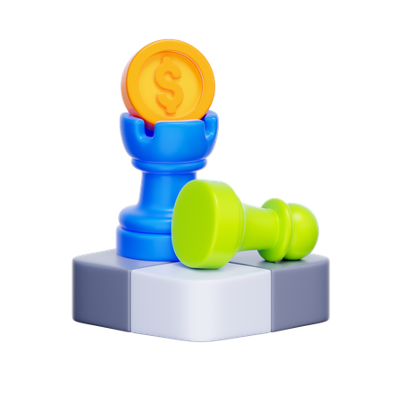 Financial Strategy  3D Icon