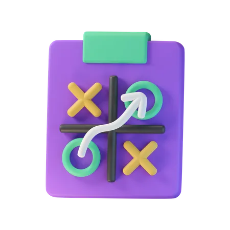 Financial Strategy  3D Icon