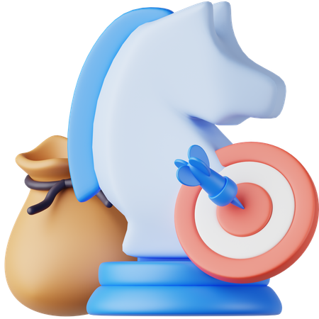 Financial Strategy  3D Icon