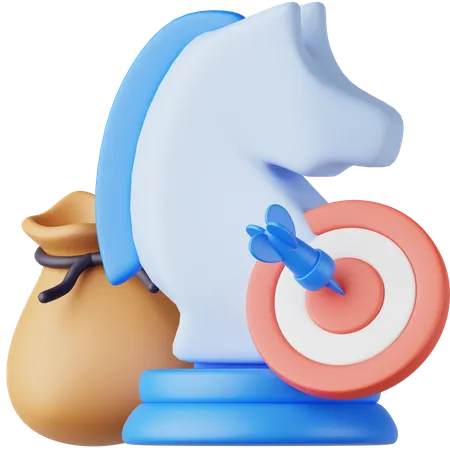 Financial Strategy  3D Icon