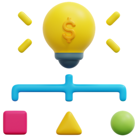 Financial Strategy  3D Icon