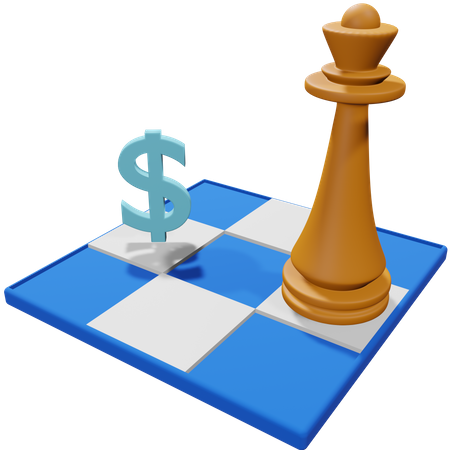 Financial Strategy  3D Illustration