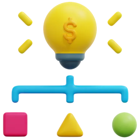 Financial Strategy 3D Icon