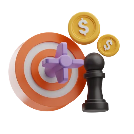 Financial Strategy  3D Icon