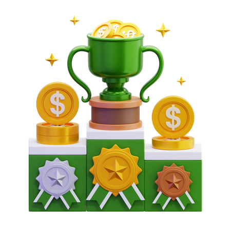 Financial Success  3D Icon