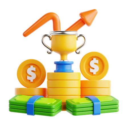 Financial Success  3D Icon