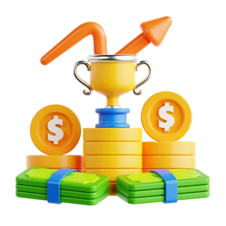 Financial Success  3D Icon