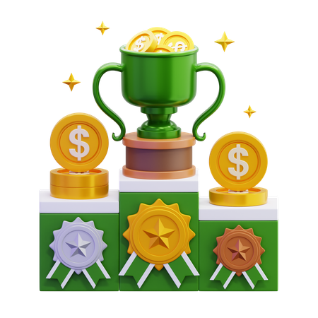 Financial Success  3D Icon