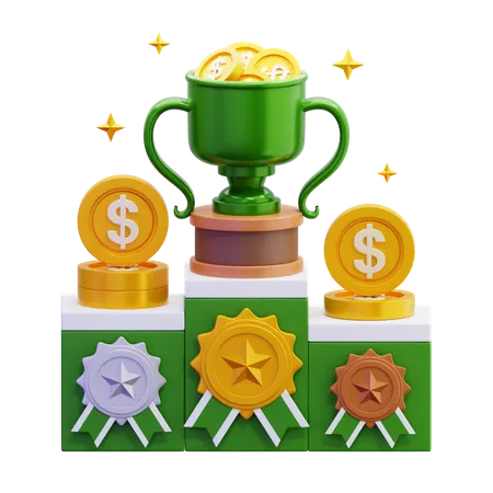 Financial Success  3D Icon