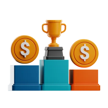 Financial Success  3D Icon