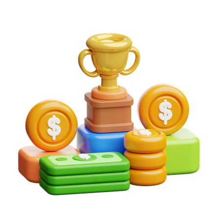 Financial Success  3D Icon