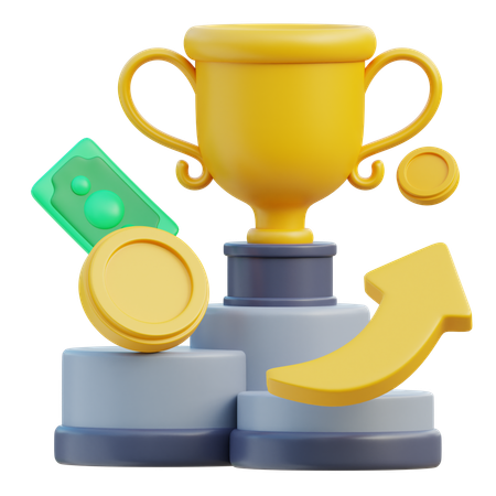 Financial Success  3D Icon