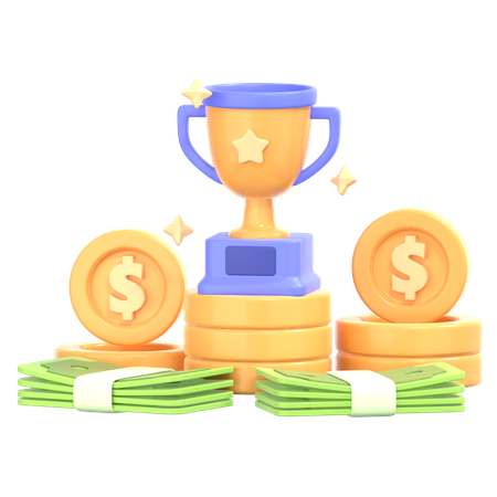 Financial Success  3D Icon