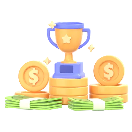 Financial Success  3D Icon