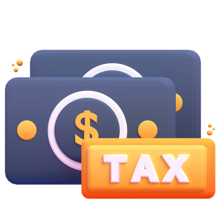 Financial Tax 3D Icon