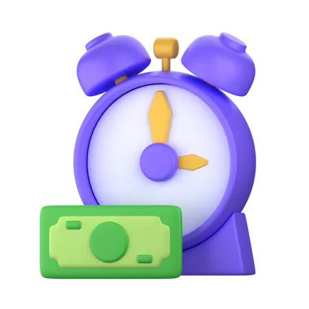 Financial Time  3D Icon